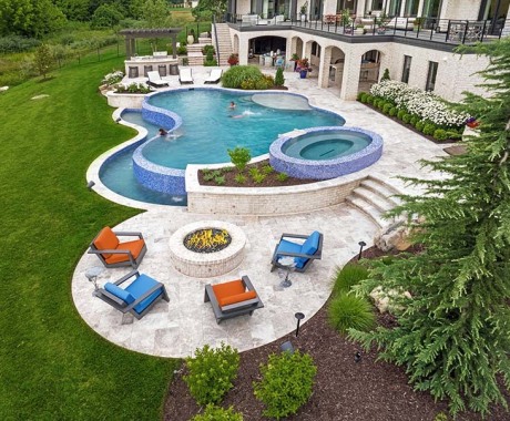 Hardscape Fire Pit in Leesburg Va