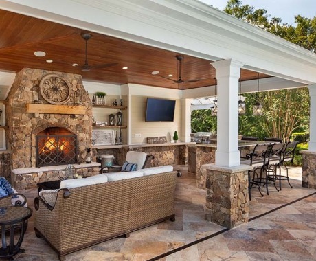 Outdoor Kitchen in Leesburg Va