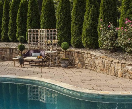Pool Retaining Wall Design Arlington VA