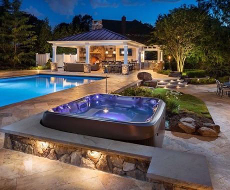 Pool Outdoor Kitchen Design Great Falls VA